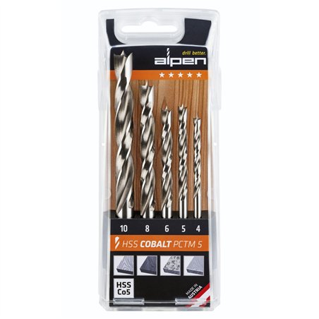 Alpen HSS-Cobalt PCTM 5 pz.