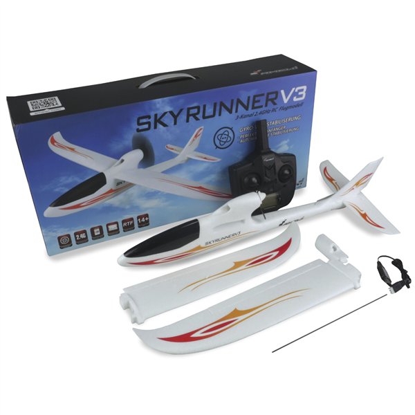 AMEWI Skyrunner V3 Electric Glider with Gyro