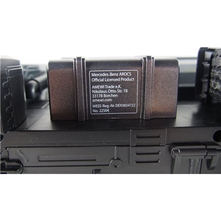 AMEWI Mercedes-Benz Arocs camion ribalt.PRO metallo V2 RTR 2,4GHz