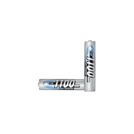 1x4 Ansmann NiMH batteria 1100 Micro AAA 1050 mAh