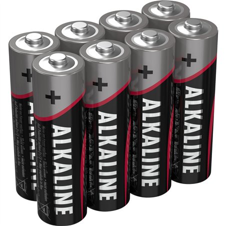 1x8 Ansmann Alkaline Mignon AA LR 6 red-line           5015280
