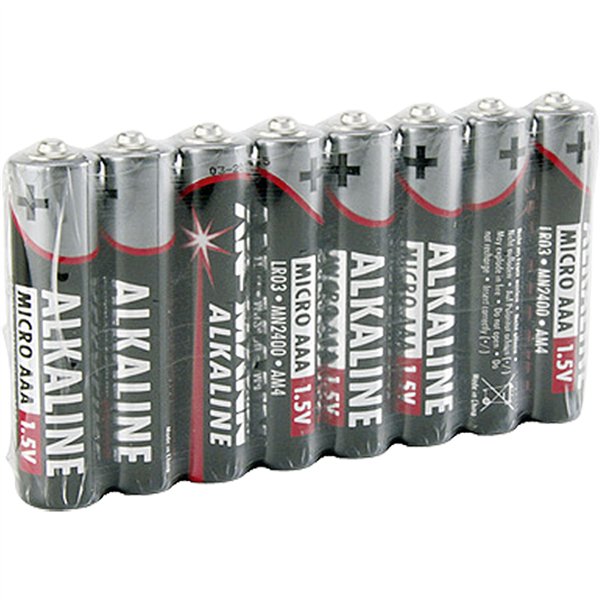 1x8 Ansmann Alkaline Micro AAA LR 03 red-line           5015360