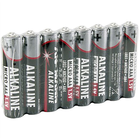1x8 Ansmann Alkaline Micro AAA LR 03 red-line           5015360