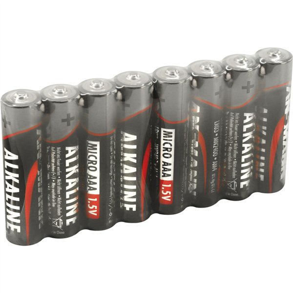1x8 Ansmann Alkaline Micro AAA LR 03 red-line           5015360