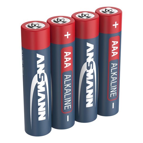 1x4 Ansmann Alkaline Micro AAA LR 03 red-line          5015553