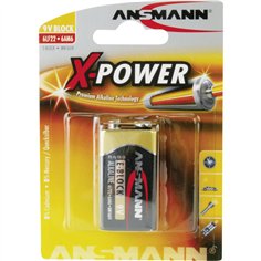 1 Ansmann Alkaline 9V-Block X-Power