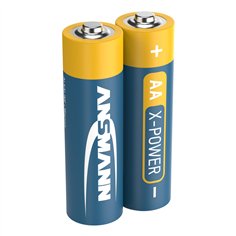 1x2 Ansmann Alkaline Mignon AA LR 6 X-Power 2