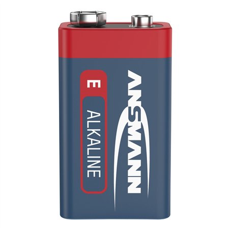 1 Ansmann Alkaline 9V-Block red-line               1515-0000