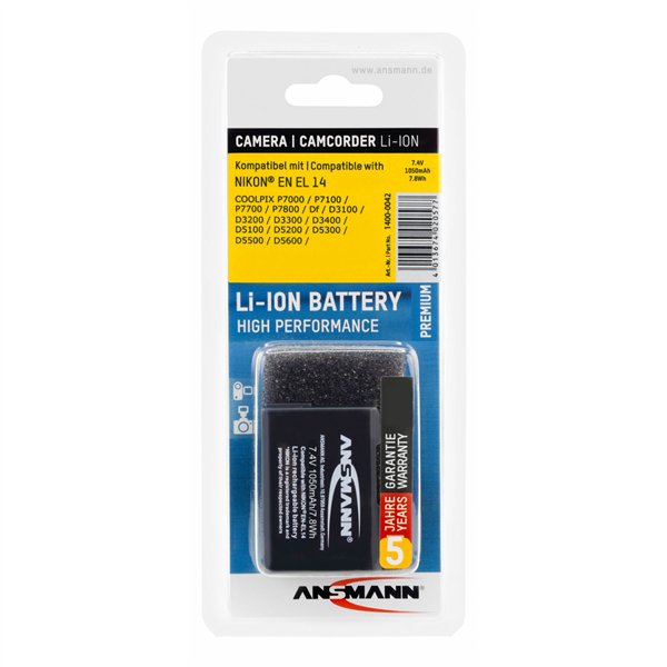 Ansmann A-Nik EN-EL14