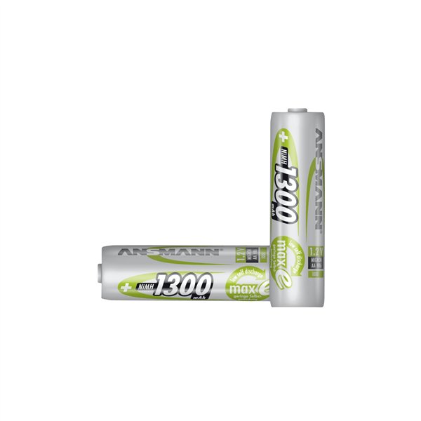1x4 Ansmann maxE NiMH batteria Mignon AA 1300 mAh