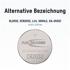 10x1 Ansmann CR 2032 2