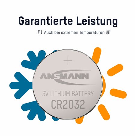10x1 Ansmann CR 2032