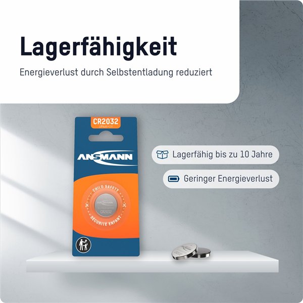 10x1 Ansmann CR 2032