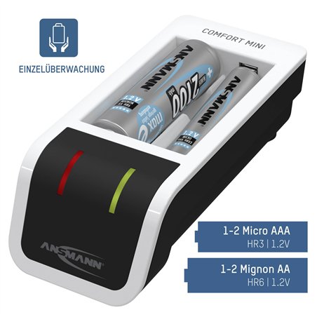 Ansmann Comfort Mini caricatore