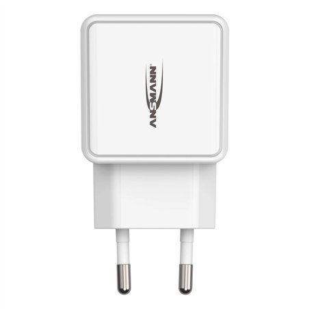 Ansmann Home caricabatt. HC212 2xUSB 2400mA bian.