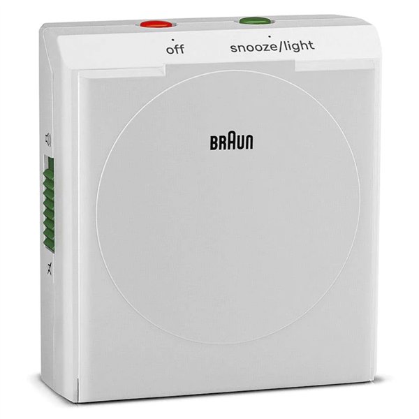 Braun BC 05 W sveglia pieghevole quarzo, bian.