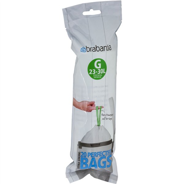 Brabantia PerfectFit sacchi immondizia tipo Y 25-30 L, 20 pz