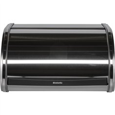 Brabantia cassetta portapane fron. arrot. acciaio opaco, med.