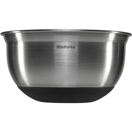 Brabantia ciotola acciaio opaco nero, 1 L ( d17 cm)