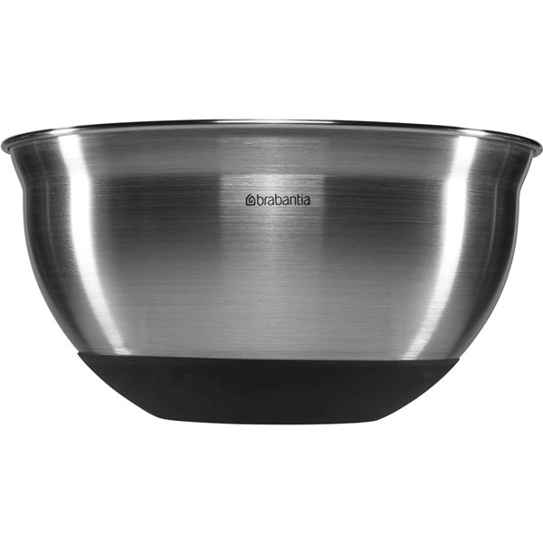 Brabantia ciotola acciaio opaco nero, 1.6 L ( d22 cm)