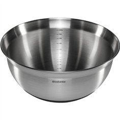 Brabantia ciotola acciaio opaco nero, 3 L ( d26 cm)