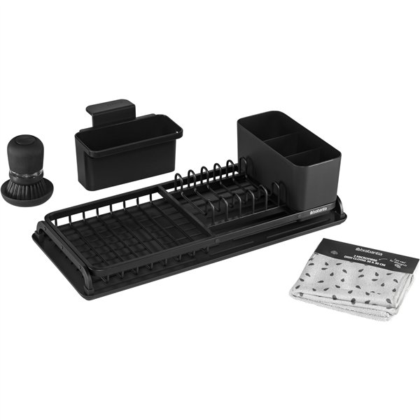 Brabantia scolapiatti  set grigio scuro