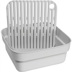 Brabantia vaschetta per lavare i piatti, grigio chiaro 2