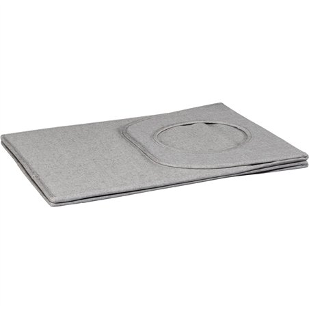 Brabantia portabiancheria 55 L pieghevole grigio