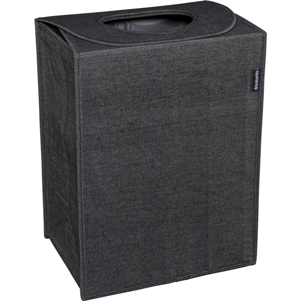 Brabantia portabiancheria 55 L pieghevole nero