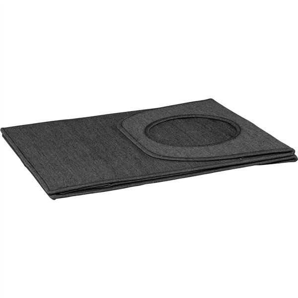 Brabantia portabiancheria 55 L pieghevole nero