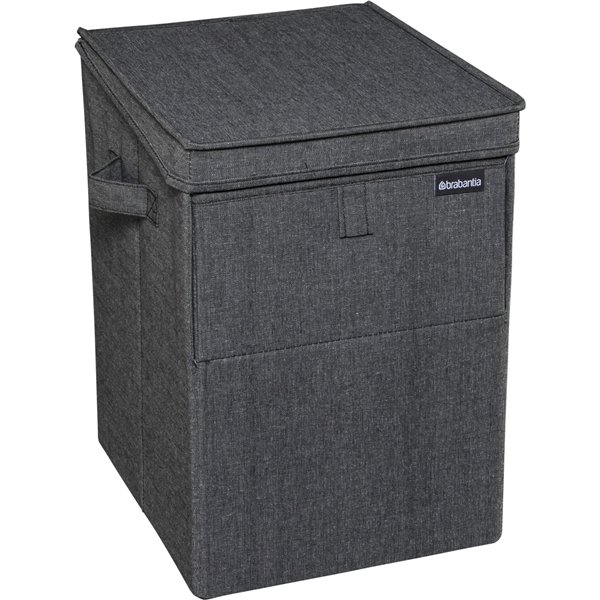 Brabantia portabiancheria 35 L pieghevole nero