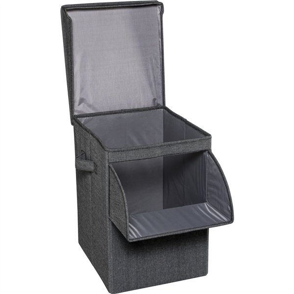 Brabantia portabiancheria 35 L pieghevole nero