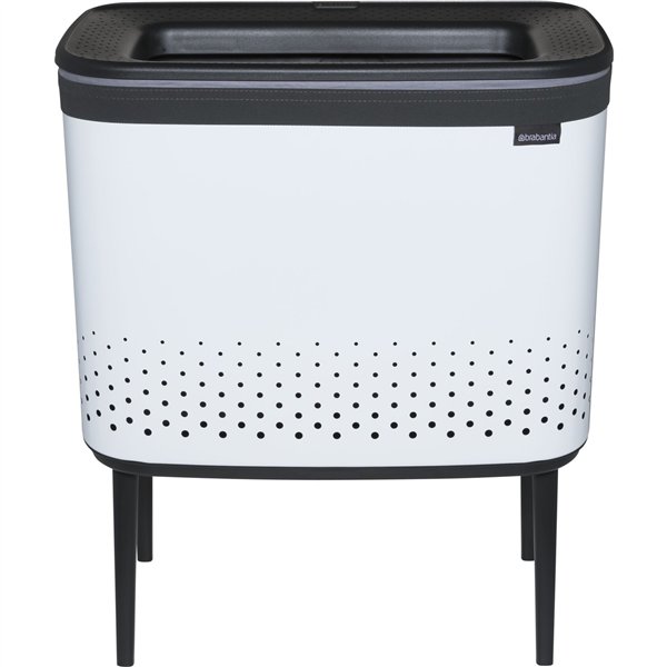 Brabantia Bo cesto portabiancheria 60 L bianco