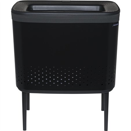 Brabantia Bo cesto portabiancheria 60 L nero
