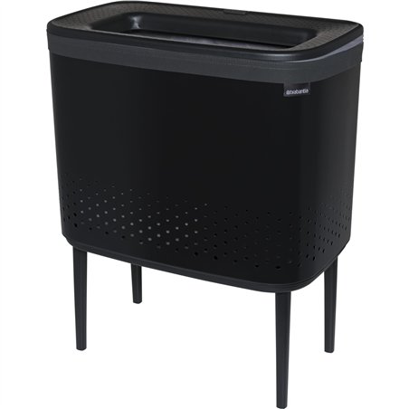 Brabantia Bo cesto portabiancheria 60 L nero