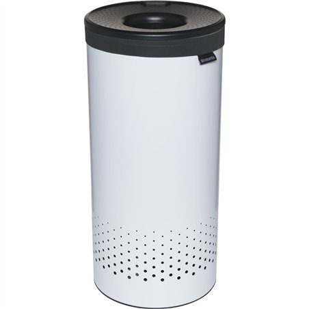 Brabantia portabiancheria 35L grigio scuro / bianco
