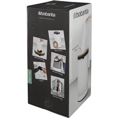 Brabantia portabiancheria 35L grigio scuro / bianco 2