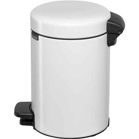 Brabantia pattumiera a pedale Newicon 3,0 L bianco