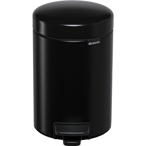 Brabantia pattumiera a pedale Newicon 3,0 L nero opaco