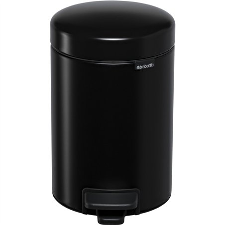 Brabantia pattumiera a pedale Newicon 3,0 L nero opaco