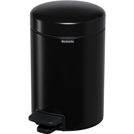 Brabantia pattumiera a pedale Newicon 3,0 L nero opaco