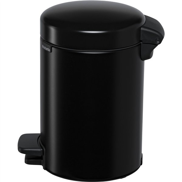 Brabantia pattumiera a pedale Newicon 3,0 L nero opaco