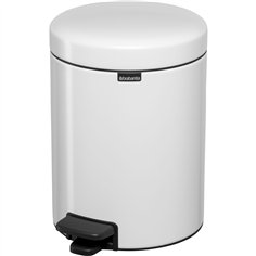 Brabantia pattumiera a pedale Newicon 5,0 L bianco 2