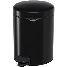Brabantia pattumiera a pedale Newicon 5,0 L nero opaco 2