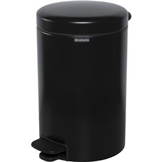 Brabantia pattumiera a pedale Newicon 12,0 L nero opaco 2