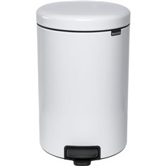 Brabantian pattumiera a pedale Newicon 20,0 L bianco