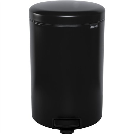 Brabantia pattumiera a pedale Newicon 20 L  nero opaco