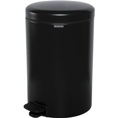 Brabantia pattumiera a pedale Newicon 20 L  nero opaco 2