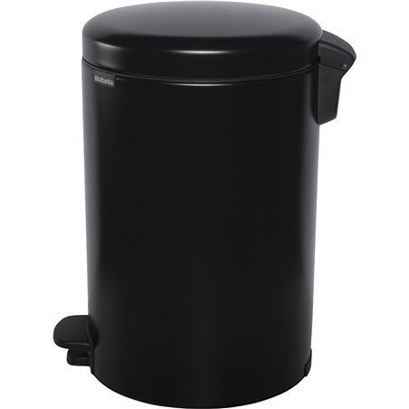 Brabantia pattumiera a pedale Newicon 20 L  nero opaco