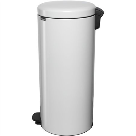 Brabantia pattumiera a pedale Newicon 30,0 L bianco